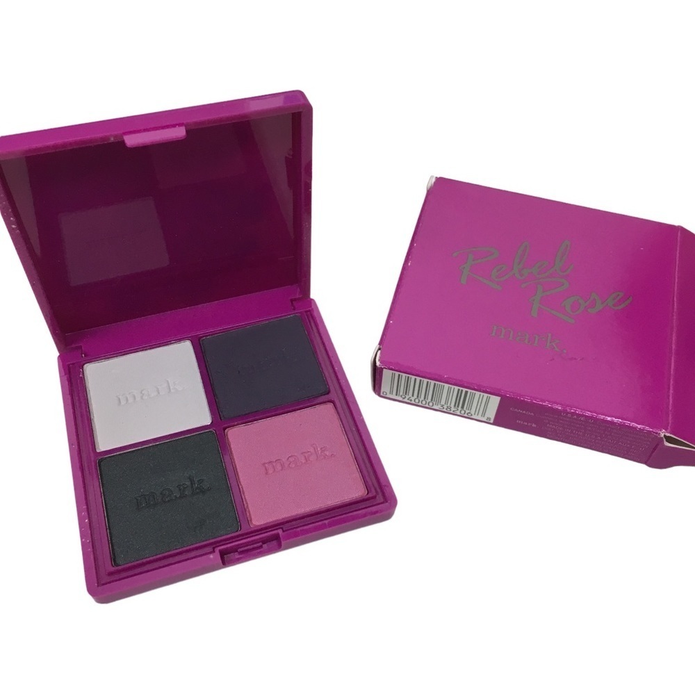 mark. Rebel Rose Eye Shadow Quad Palette 4 Full Size I-mark. Eyeshadow Avon RARE